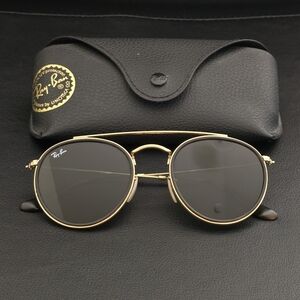 Ray-Ban Sunglasses Round Double Bridge